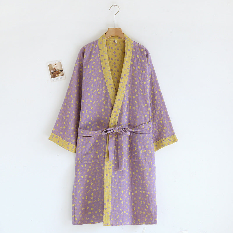 Women's Cotton Bathrobe Absorbent