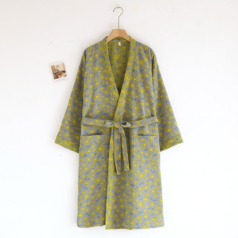 Women's Cotton Bathrobe Absorbent